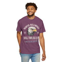 Your Home Town Personalized Eagle T‑Shirt — "Small Town, Big Heart"