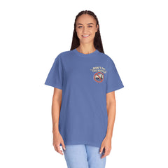 Wyoming Funny Roadtrip T-Shirt — "Three Things You Don’t Do in Wyoming" Adventure Tee