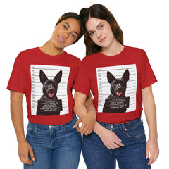 K9 Mugshot Personalized with your Dog T-Shirt