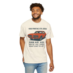 Retro Pontiac 1969 GTO Judge - Unisex Comfort Colors Garment Dyed T-Shirt