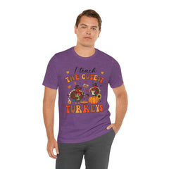 I Teach The Cutest Turkeys Teacher  Thanksgiving Appreciation T-Shirt