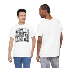 The Brainy Bunch Tee — Vintage Scientist Portraits Graphic T-Shirt