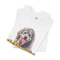 My Therapist Has A Wet Nose Personalized with your dog(s) image T-Shirt