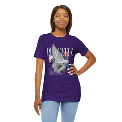 Peaceful Flowers With Dove Unisex Tee