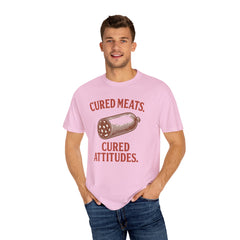Cured Meats Graphic Tee - Funny Foodie Wear, Gift for Meat Lovers