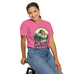 Glacier National Park Graphic, Comfort Colors Soft Relaxed Fit Unisex Garment-Dyed T-shirt