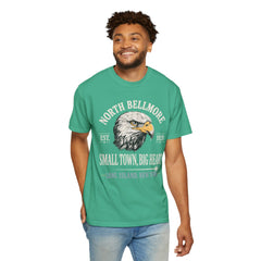 Your Home Town Personalized Eagle T‑Shirt — "Small Town, Big Heart"