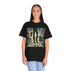 Music Lynyrd Skynyrd Inspired Gimme Three Steps AI Graphic - Unisex Comfort Colors Shirt
