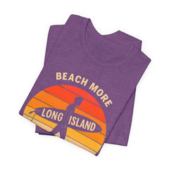 Gilgo Beach Vibes Unisex Tee - Surf's Up Long Island | Summer Shirt