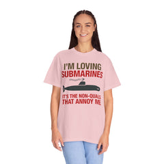 Submarine Lover Nautical Tee, Graphic Submarine Shirt | Summer Casual