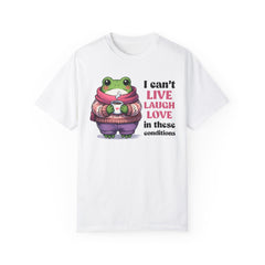 Vintage Style Funny Frog Tshirt  - Stylish Unisex T Shirt