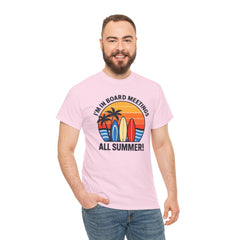 Summer Vibes Tee - Fun Casual Wear for Beach Lovers, Humor Tee, Gift for Surfing Enthusiasts, Summer Fashion