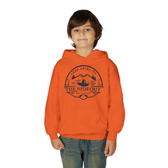 Youth Hoodie — 'The Hideout' Lake Ariel PA Mountain Adventure Hoodie
