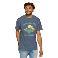 Great Smoky National Park National Park Graphic, Comfort Colors Soft Relaxed Fit Unisex Garment-Dyed T-shirt