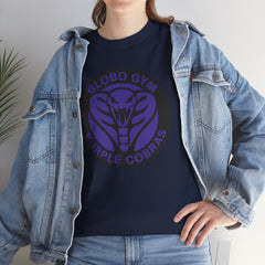 Globo Gym Purple Cobras Unisex Tee, Axl Wear, The Middle Inspired, Fitness Apparel