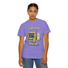 I Survived Dial-Up Vintage Tech T-Shirt