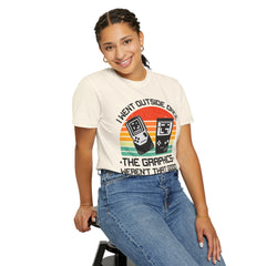Retro Gamer Unisex T-Shirt - "I Went Outside Once"