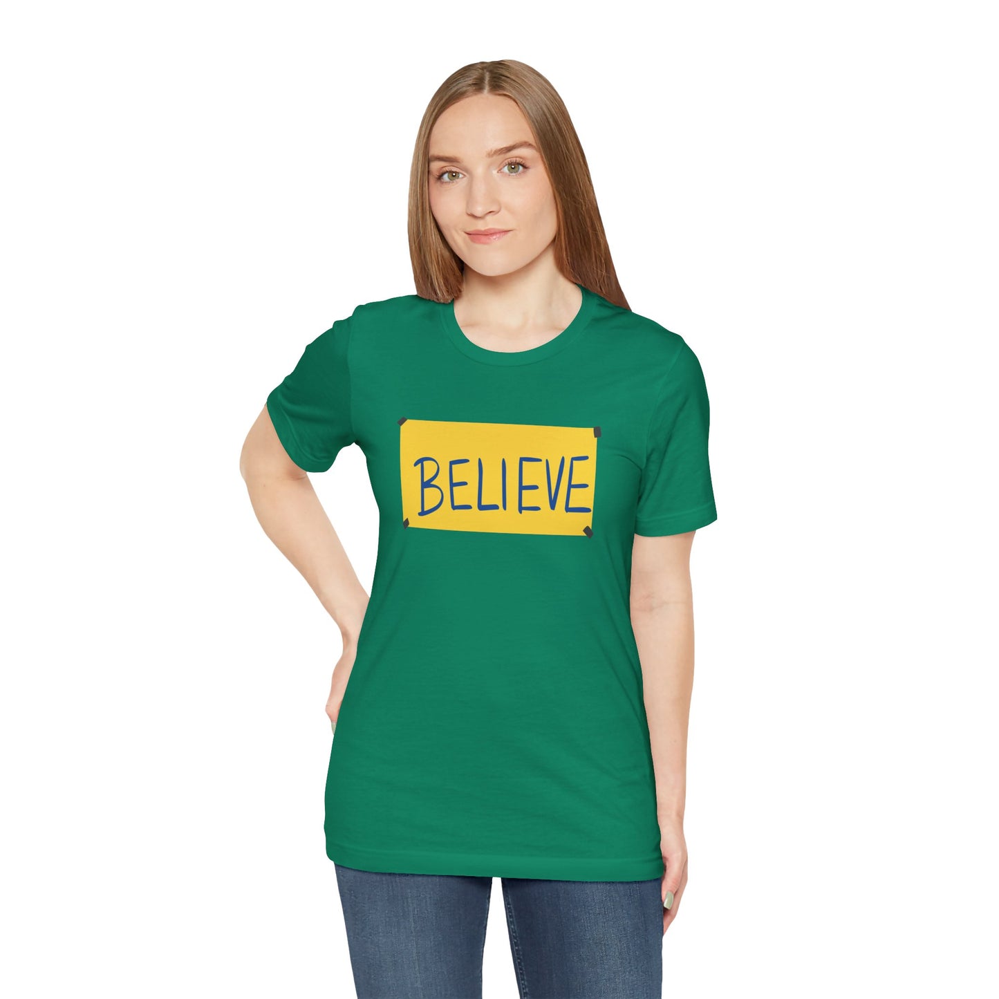 Ted Lasso BELIEVE SHIRT - Unisex Short Sleeve Tee