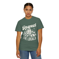 Polar bears, walrus, Arctic fox, reindeer (caribou), seals, beluga whales, narwhal Respect the Locals T-Shirt