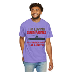 Submarine Lover Nautical Tee, Graphic Submarine Shirt | Summer Casual