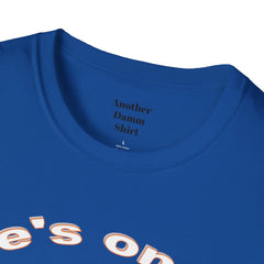 Josie's On A Vacation Far Away Come Around And Talk It Over  Unisex Softstyle T-Shirt  80s Rock The Outfield