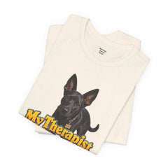 My Therapist Has A Wet Nose Personalized with your dog(s) image T-Shirt