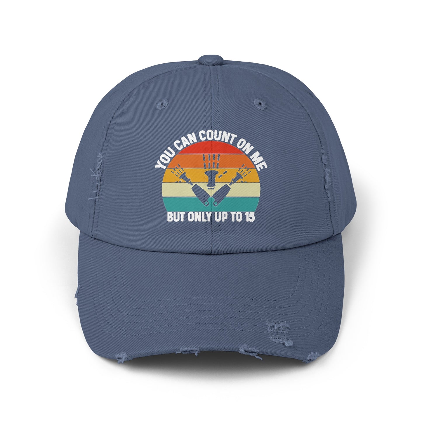 Count On Me But only Up To 15  -  Limb Loss Awareness Cap