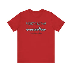 MERRY  CHRISTMAS Submarine Brotherhood -Unisex Jersey Short Sleeve Tee