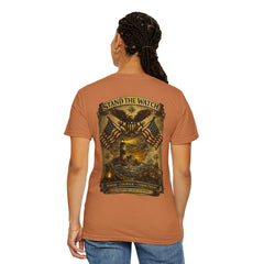 Stand the Watch Lighthouse Series T-Shirt — Patriotic Lighthouse Graphic Tee