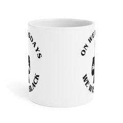 Wednesday Addams - Ceramic Mugs (11oz\15oz\20oz) | Pop Culture | Addams Family | Fan Gift | Gift For Her | Gothic Style Mug | Creepy Comedy