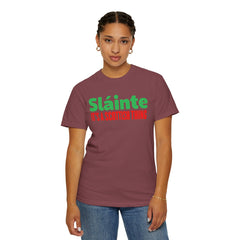 Old World Quote Unisex T-Shirt - 'Slainte It's A Scottish Thing'