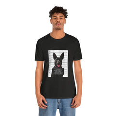 K9 Mugshot Personalized with your Dog T-Shirt