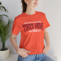 Sleep Deprived Still Alive Tired Moms Club T-Shirt — Funny Vintage Mom Graphic Tee