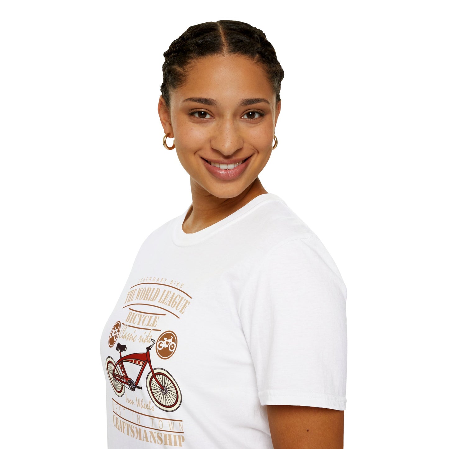 Legendary Bike World Craftsmanship Unisex Softstyle T-Shirt