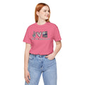 Peace Love Back The Blue in Arizona, Graphic Unisex Short Sleeve Tee