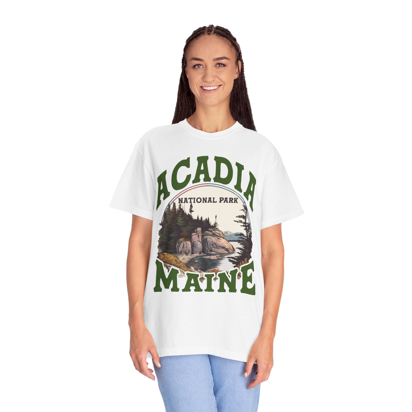 Arcadia National Park, Comfort Colors Soft Relaxed Fit Unisex Garment-Dyed T-shirt