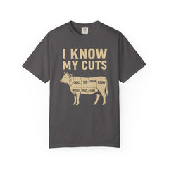 Funny Cow Cuts Unisex T-Shirt - Gift for Meat Lovers, BBQ Parties