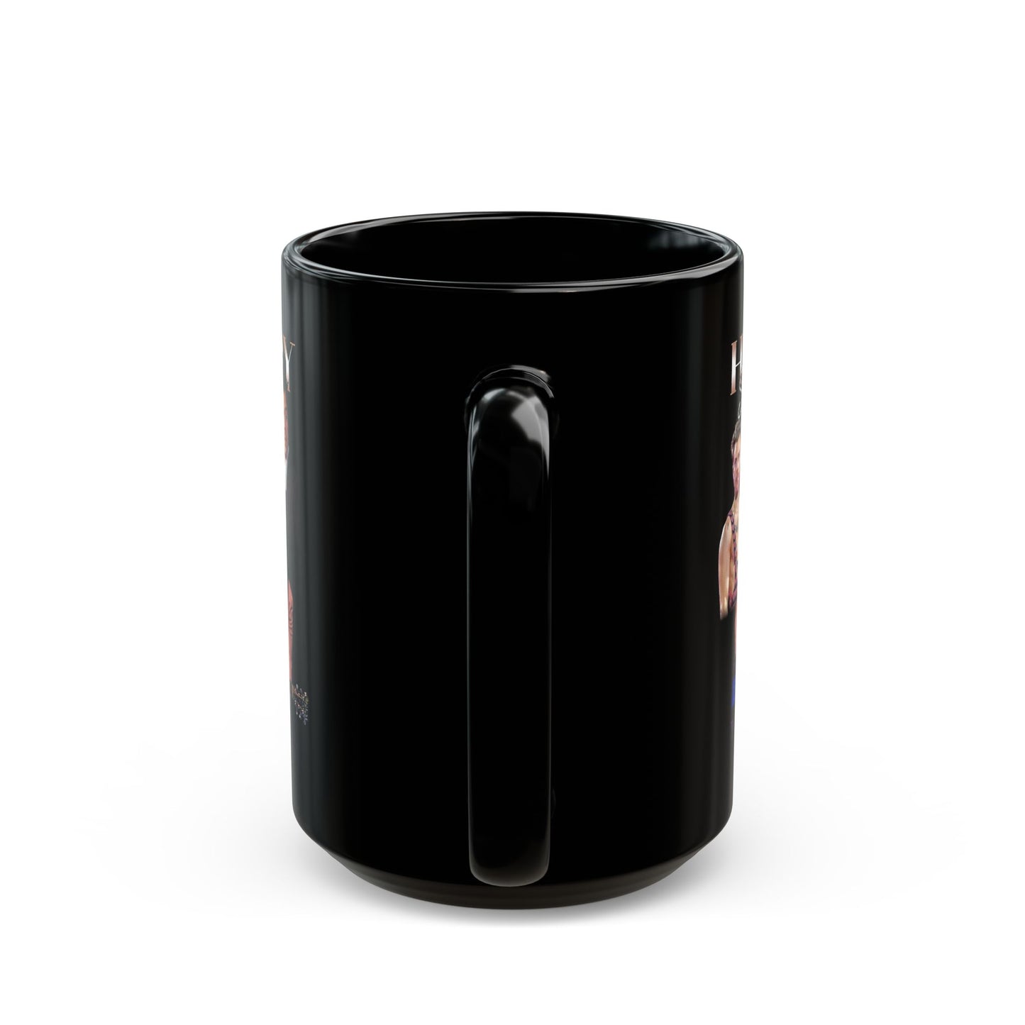 Harry Styles Montage Graphic - Black Mug (11oz, 15oz)