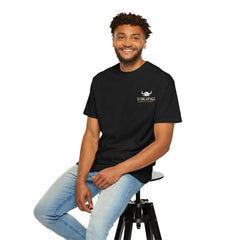 Viking World Tour T-Shirt, Garment-Dyed Apparel, Unisex Graphic Tee, Norse Mythology Gift, Festival Attire, Casual Wear