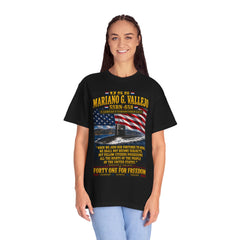 USS Mariano G. Vallejo SSBN-658 Submarine T-Shirt — Forty One For Freedom Patriotic Tee