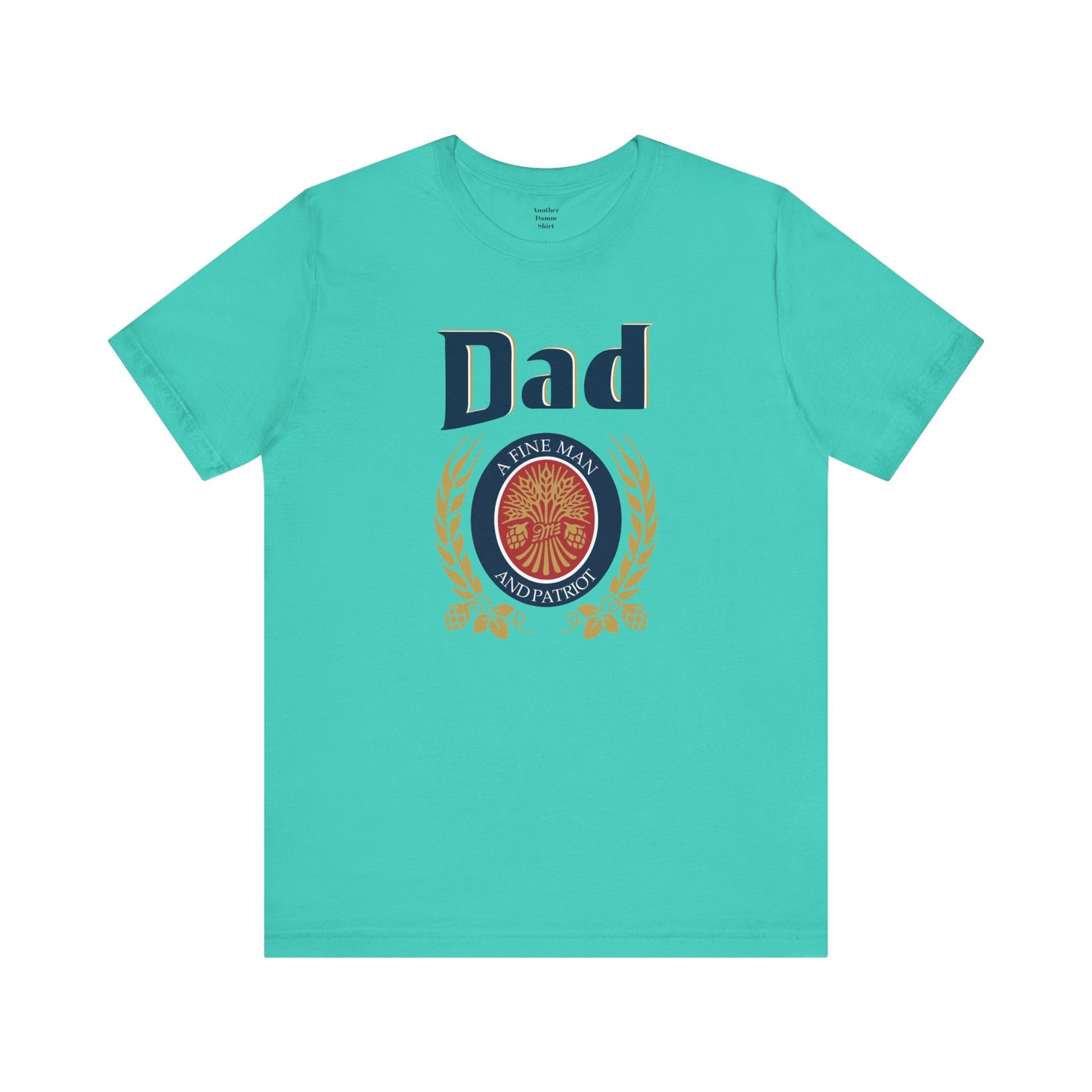 DAD A Fine man and Patriot, Unisex Softstyle T-Shirt