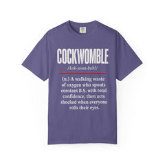 Cockwomble Definition  – Funny Sarcastic Dictionary Tee