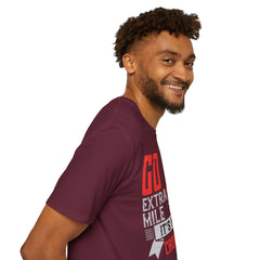 Go The Extra Mile Its Never Crowded Unisex Softstyle T-Shirt