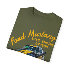 Retro Ford Mustang 1965 Shelby GT350H Unisex Comfort Colors Garment Dyed T-Shirt
