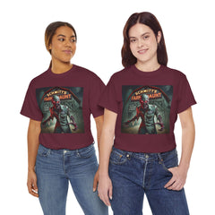 ZOMBIE STAFF WORKER! Graphic Unisex Heavy Cotton Tee