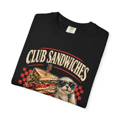 Club Sandwiches Not Baby Seals T-Shirt — Funny Dark Humor Retro Seal Graphic Tee