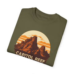 Capitol Reef National Park Graphic, Comfort Colors Soft Relaxed Fit Unisex Garment-Dyed T-shirt