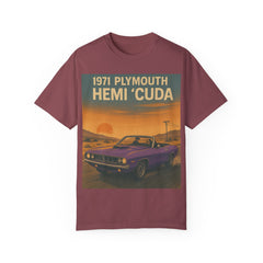Vintage Plymouth 1971 Hemi Barracuda T-Shirt