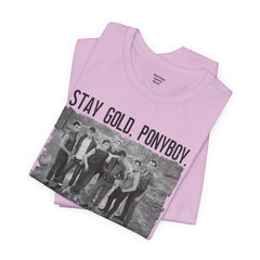 The Outsiders Shirt, Front and Back Images, Greasers Characters Shirt, Unisex Jersey Short Sleeve Tee