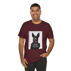 K9 Mugshot Personalized with your Dog T-Shirt